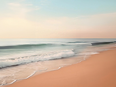 现代风景 沙滩 海滩