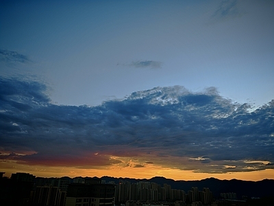 现代天空外景 阴天天空