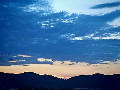 现代天空外景 阴天天空