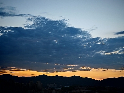 现代天空外景 阴天天空