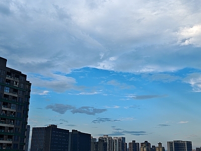 现代天空外景 白天天空 阴天天空