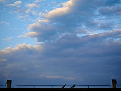 现代天空外景 阴天天空 白天天空