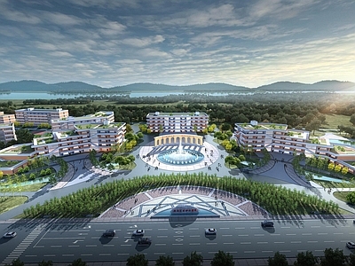 现代风格大学