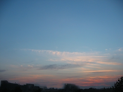 现代意式天空外景 黄昏天空 阴天天空