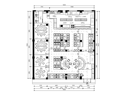 现代简约烧烤店 烧烤店 烤肉店 露营烧烤店 户外烧烤店 平面图