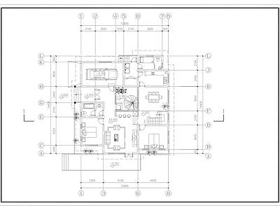 别墅设计方案图 施工图