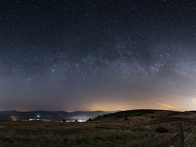 新中式现代天空外景 星空 夜晚天空 黄昏天空 阴天天空