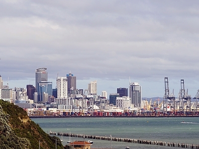 现代新中式城市外景 白天城市外景 广场外景 道路外景