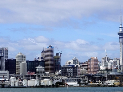 现代新中式城市外景 白天城市外景 广场外景 道路外景