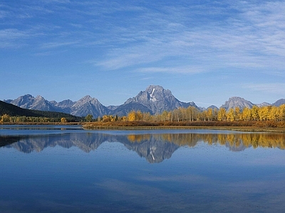 现代新中式风景 风景