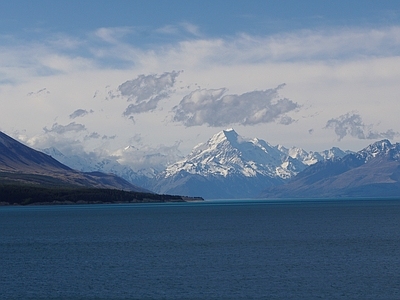 现代新中式风景 山 海洋 白天