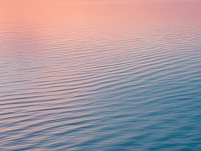 现代风景 大海 海水 海浪 晚霞 粉红