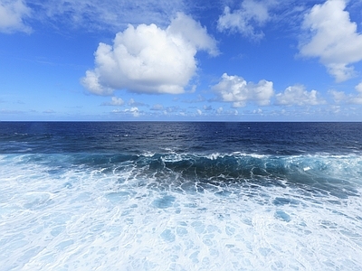 现代风景 海洋 白天