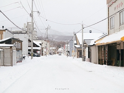 现代街道外景 道路