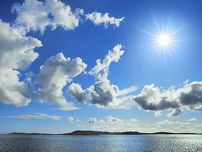 现代天空外景 白天天空 晴朗天空