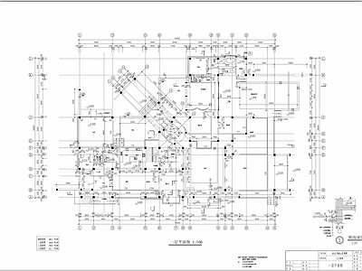 现代别墅建筑 佘山月湖山庄别墅 独栋别墅 施工图