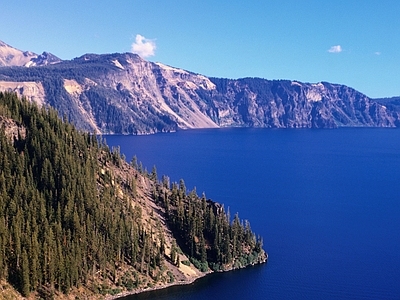 现代风景 海岸 碧海 蓝天 悬崖山