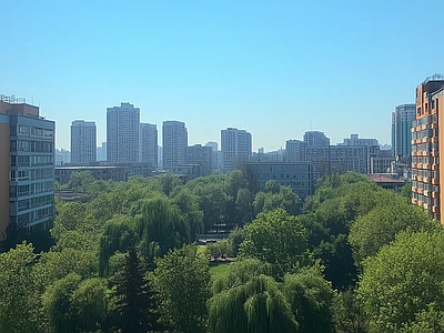 现代城市外景 都市白天外景