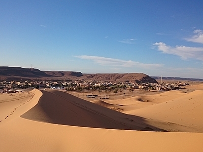 现代风景 沙漠