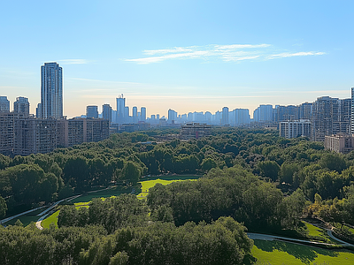 现代天空外景 城市白天外景