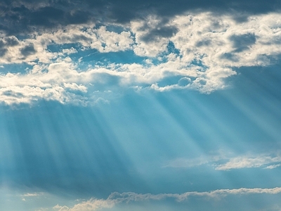 现代天空外景 白天天空 天空