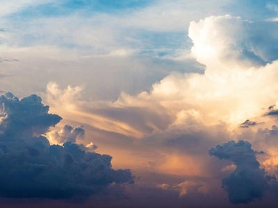 现代天空外景 天空 白天天空