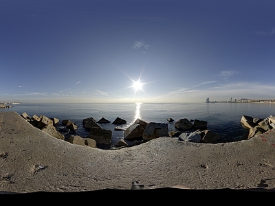 现代天空HDR 海边HDR