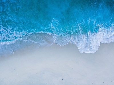 现代风景 海浪 沙滩 海洋