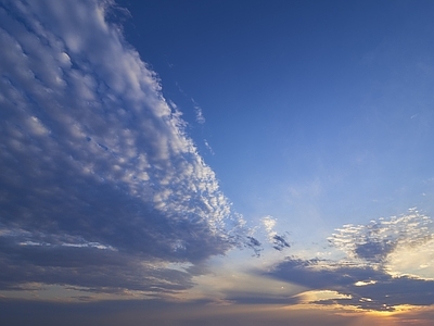 天空外景 黄昏天空