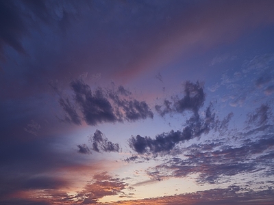 天空外景 黄昏天空