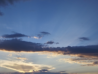 天空外景 黄昏天空