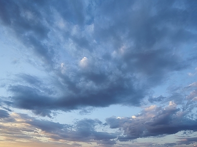 天空外景 黄昏天空