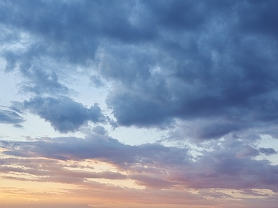 天空外景 黄昏天空