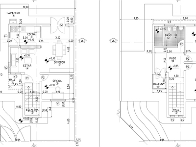 现代别墅建筑 小别墅 二层别墅 农村别墅 独栋别墅 自建房 施工图