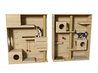 宠物用品 宠物柜 猫爬架