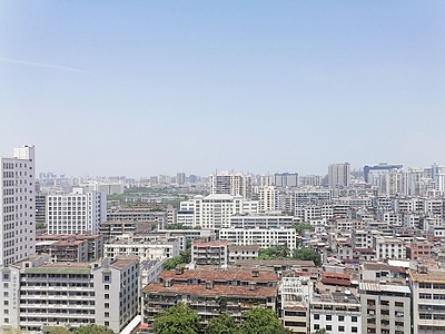 现代极简城市外景 白天城市外景 道路外景