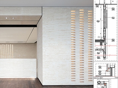 现代墙面节点 石材铝蜂窝复合板 铝蜂窝复合板节点 施工图