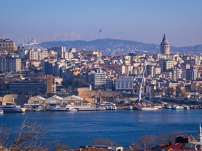 现代天空外景 白天天空 海边天空外景