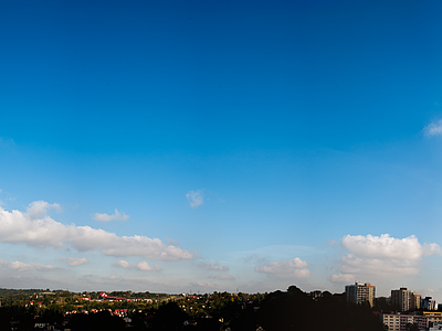 现代天空外景 白天天空