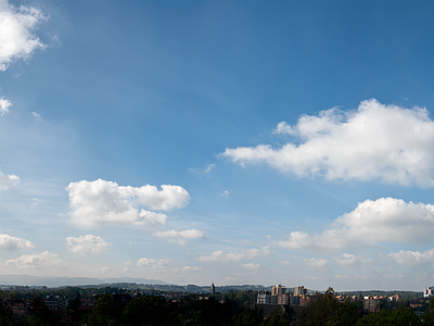 现代天空外景 白天天空