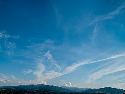 现代天空外景 白天天空