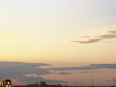 现代天空外景 清晨天空 黄昏天空