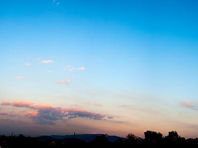 现代天空外景 清晨天空 黄昏天空 夕阳天空