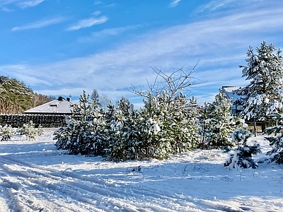 现代其它外景 窗外景 雪景 风景