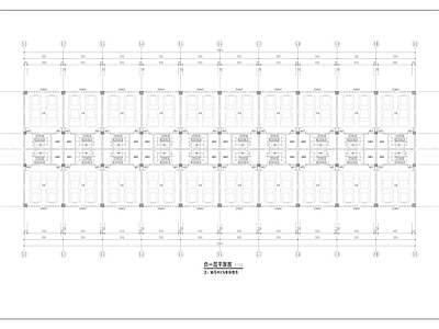 欧式简约别墅建筑 小别墅 农村别墅 三层别墅 双拼别墅 联排别墅 施工图