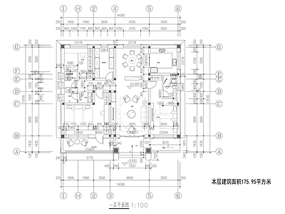 现代别墅建筑 新农村自建房 一层别墅 小别墅 农村别墅 建筑水电结构 施工图