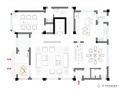 别墅 豪宅别墅平面方案 地下室设计 施工图
