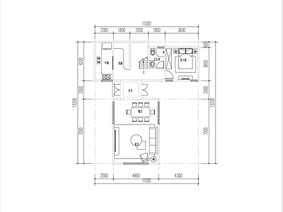 现代新中式别墅建筑 三层别墅 小别墅 农村别墅 独栋别墅 施工图