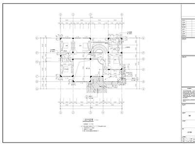 欧式新中式别墅建筑 二层别墅 农村别墅 独栋别墅 自建房 合院别墅 施工图