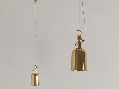 工业中古吊灯 工业风 黄铜吊灯 金属吊灯
